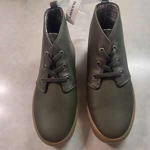 NWT Sz4 Old Navy Green Shoes